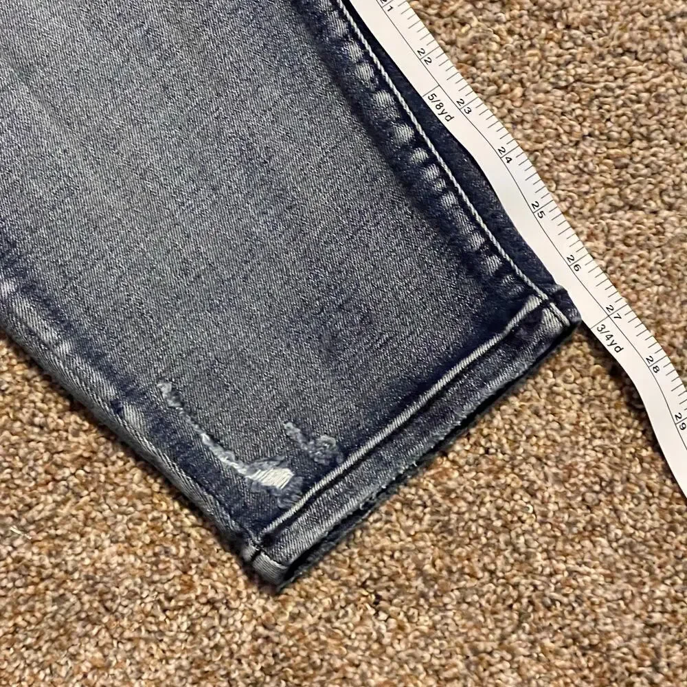 Judy Blue High Rise Distressed Boyfriend Jean. Size 15/32 - Picture 6 of 7